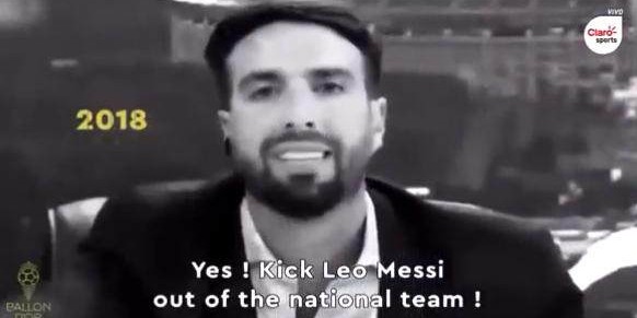 开云平台-西媒“日月同辉”报道梅西金球 阿名嘴为骂过他道歉